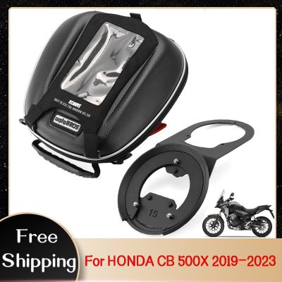 Fuel Tank Bag For HONDA CB 500X 2019-2023 Motorcycle Waterproof Racing Bags Tanklock Racing Fuel Tank Motorcycle Bag Accessories