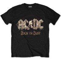 เสื้อยืด ACDC Rock Or Bust 100 MERCH