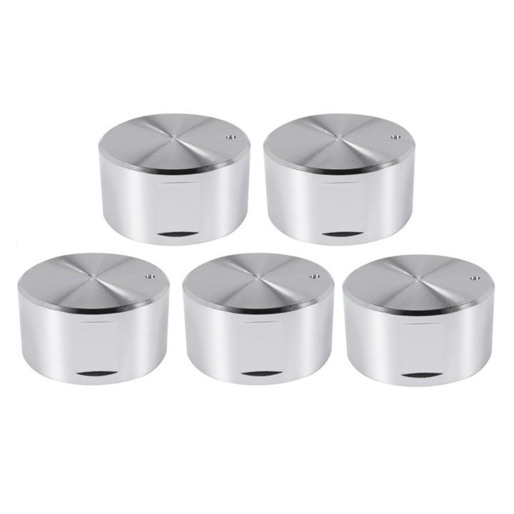 5 Pcs Metal Gas Stove Knobs Cooker Control Range Oven Knob Burner Knob