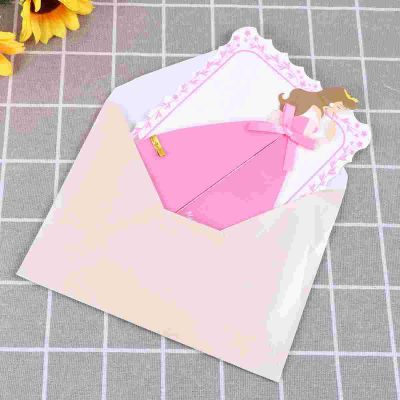 Cards Message Inside Party Gift Cards Three dimensional 3D Greeting Cards Bridal Greeting Cards Bride
