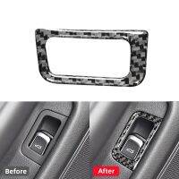 For Audi A6 S6 C7 A7 S7 4G8 2012-2018 Car Trunk Switch Decoration Cover Sticker Decal Interior Accessories Carbon Fiber Modified