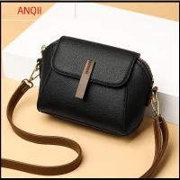 ANQII Femme กระเป๋าโท้ท สำหรับผู้หญิง กระเป๋า Crossbody กระเป๋าสะพายไหล่แบบสั้น กระเป๋าถือหนังแท้ กระเป๋าพิมพ์ลาย