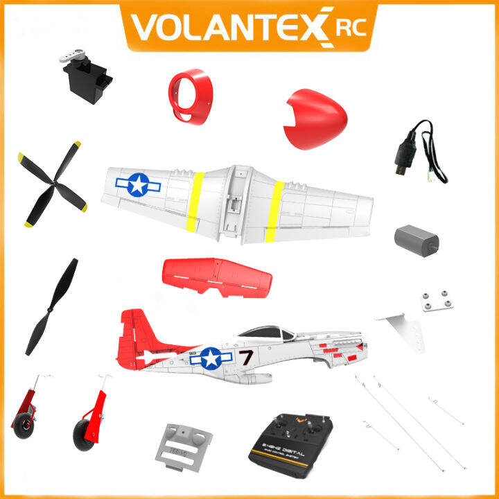 Volantex Rc Plane Parts Mustang P D Rc Accessories Fuselage