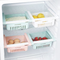 Kitchen Adjustable Stretchable Refrigerator Organizer Drawer Basket Refrigerator Drawers Vegetable Storage YPD40