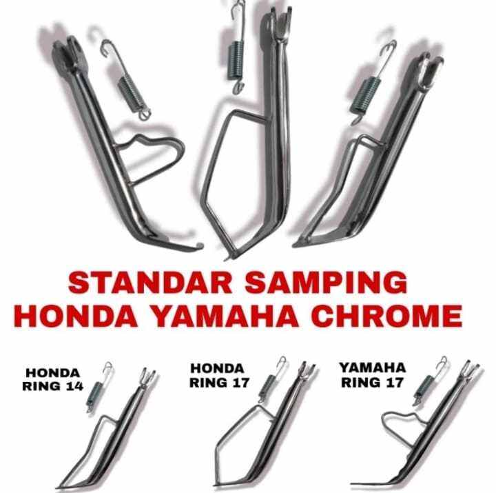 Standar Samping HONDA RING 14 17 YAMAHA RING 17 chrome Lazada Indonesia