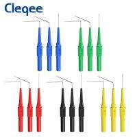 【cw】 Cleqee P5007 15PCS Back Probe Straight 135 degree Piercing Needles with 4mm Socket Acupuncture Car 30V