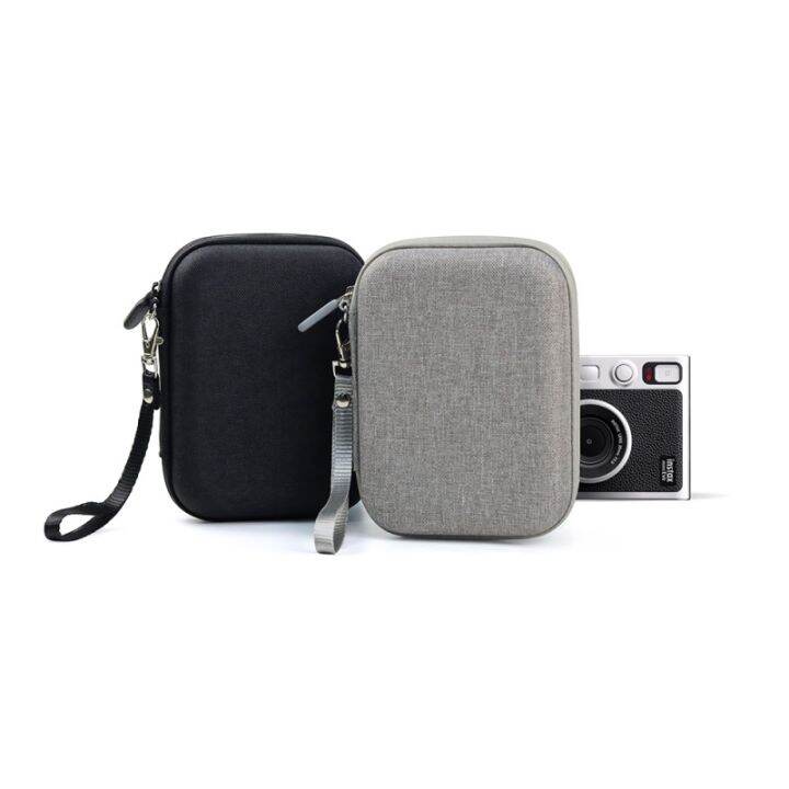 Instax Mini Evo Camera Bag Case Pu Leather Vintage Shoulder Strap Pouch