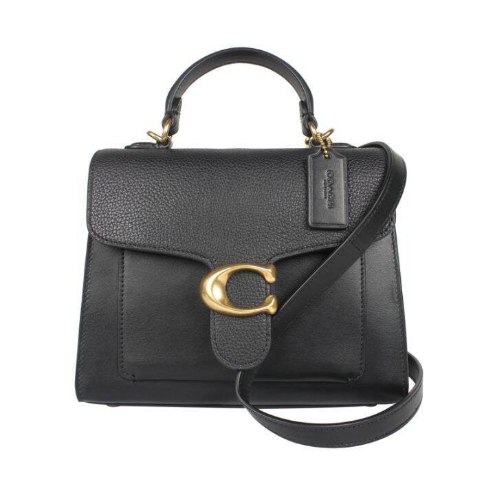 【buy3,Get10off】Authentic Coach Tabby Top Handle 20 in Polished Pebble