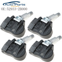 4ชิ้นใหม่ TPMS เซ็นเซอร์ความดันลมยางสำหรับฮุนไดซานตาเฟโซนาต้า433เมกะเฮิร์ตซ์52933-2B000 529332B000