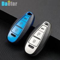 fvdbsdv Leather TPU Car Key Case Cover Shell Fob for Suzuki Vitara Swift Ignis Kizashi SX4 Baleno Ertiga 2019 Full Cover Accessories