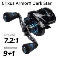 [COD]【 การระเบิด 】KastKing Crixus Super Light Baitcasting Fishing Reel Dual ke System 6.5:17.2:1 Gear Ratio 8KG Drag Bait casting Fishing Coil