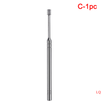 LQ 1/6ชิ้น/เซ็ต EAR WAX removal TOOL earpick EAR CLEANER ช้อนทำความสะอาดหู