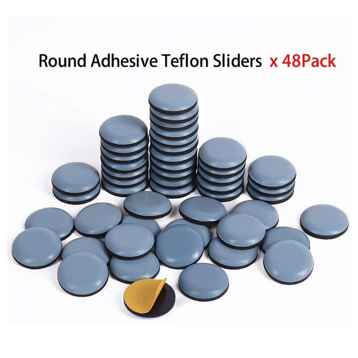 25mm-furniture-glides-self-adhesive-chair-leg-ptfe-sliders-for-furniture-easy-movers-round