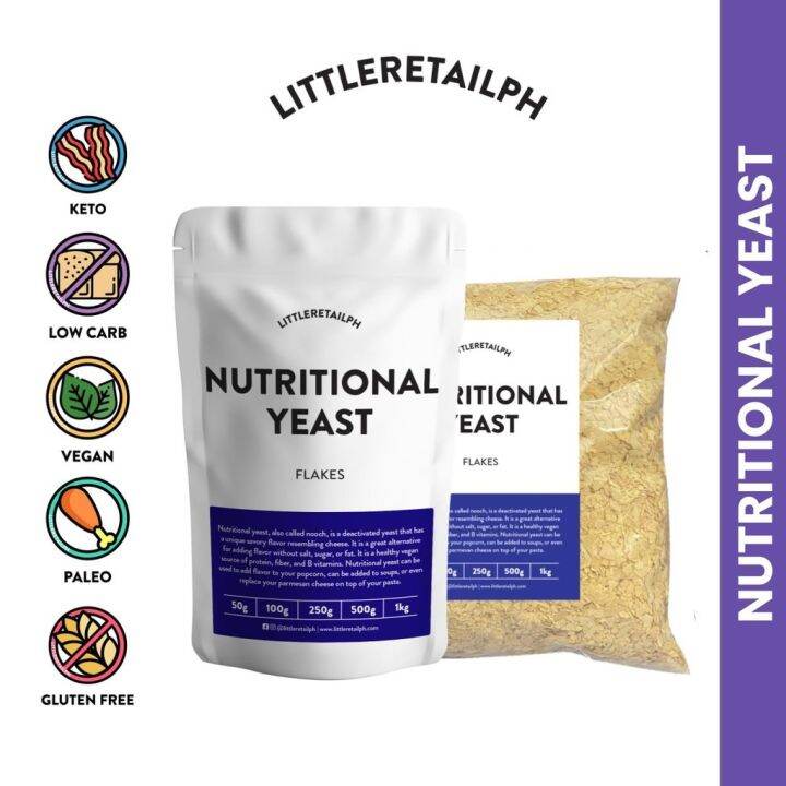 Nutritional Yeast Flakes Low Carb / Keto Approved Lazada PH