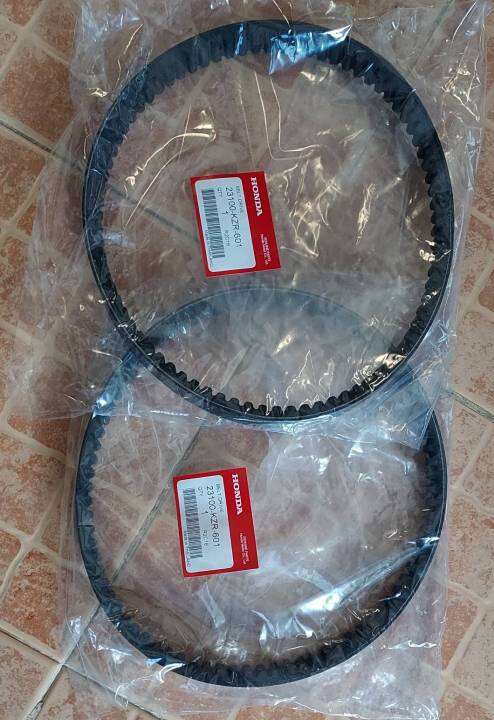 สายพานแท้-100-honda-click125i-ปี-2012-2014-ไฟหน้าแบบธรรมดา-รหัส-23100-kzr-601