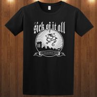 Lastest Summer Sick of It All hardcore punk band graphic premium cotton T-Shirt  71EO