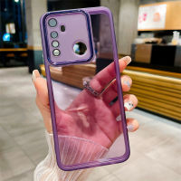 เคสสำหรับ Realme 5 / Realme 5i / Realme 5S/6i Realme/โปร่งใสแฟชั่น C3 Realme ฟิล์มกระจกติดเลนส์เคสโทรศัพท์นิ่ม TPU กันกระแทก