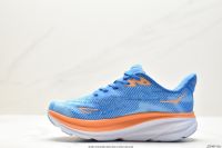 HOKA รองเท้าผ้าใบสำหรับผู้ชาย One Clifton 9 Low Top หนาเพียงผู้เดียวตาข่ายทอน้ำหนักเบารองเท้าวิ่งสบาย ๆ