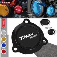 ☬□ สำหรับ Yamaha TMAX 530 TMAX530 Dx/sx Tmax530เครื่องยนต์มอเตอร์ไซค์สเตเตเตอร์กรอบฝาครอบป้องกันตัวป้องกันแบบเลื่อนที่คลุมมอเตอร์