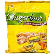 Kẹo Gừng Dẻo Chanh Mật Ong Gingerbon Ginger Candy With Honey Lemon Gói 125g
