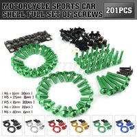 สกรู Fai รถจักรยานยนต์ครบชุด,สำหรับ Kawasaki Ninja 250R 300 400 650 ZX10R ZX11 ZX6R 7R 9R 14R Z750 Z1000 Versys650 1000