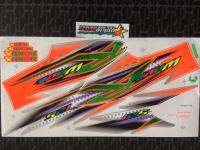 สติ๊กเกอร์ wave 125R รุ่น 10ปี 2005 สีส้ม