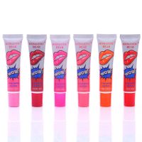 Waterproof Long-lasting Romantic Bear WOW Lip Gloss Cosmetics Magic Peel Off Lip Tint 6 Colors Liquid Lipsticks