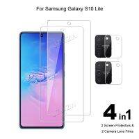 [CNIU digital accessories] สำหรับแอมป์ฟิล์มเลนส์กล้อง Samsung Galaxy S10 Lite; ตัวป้องกันหน้าจอกระจกนิรภัยป้องกัน HD Clear