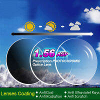 1.56 Photochromic Single Vision Prescription Optical Spectacles Lenses with Fast Color Change Performance