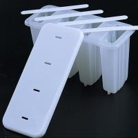 DIY Household Plastic 4 Popsicle Mold Ice Cream Ice Summer Ice Tray Cream Molding U0R6