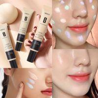 เครื่องสำอางสำหรับหน้า (พร้อมส่ง!!!) HIISEES คอนซีลเลอร์หายใจได้ !!! คอนซีลเลอร์เมคอัพเบสติดทนนานสโนว์ก๊อซไหมซอฟท์เบสครีมเมคอัพเบสครีมปรับสีผิ เครื่องสำอางเกาหลี เครื่องสำอางแท้