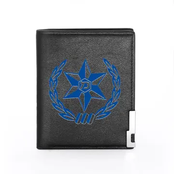 Leather Badge ID Holder, police wallet, security ID wallet