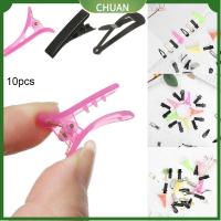 CHUAN 10pcs 3 สไตล์ ของเล่นเด็กเจ้าหญิง DIY ตุ๊กตากิ๊บติดผม มินิ Matal/พลาสติก Headclip หมวก คลิปหัวตุ๊กตา กิ๊บติดผมเด็ก