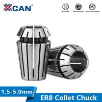 XCAN Milling Chuck ER8 Precision Collet Chuck 1 5mm 1/8 1/4 Spring Collet Chuck For CNC Milling Lathe Spring Chuck Tool Holder