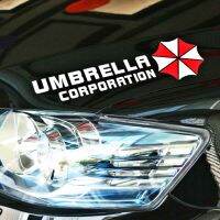 Etie 2 X Umbrella Corporation สติ๊กเกอร์สะท้อนแสงรถยนต์และรูปลอกอุปกรณ์ตลกสำหรับโตโยต้าฟอร์ดเชฟโรเลตโฟล์คสวาเกนกอล์ฟฮอนด้า