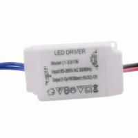 Snoopy Simple AC 85V-265V ถึง DC 12V LED Electronic Transformer Power Supply DRIVER 3X1W