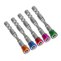 【CW】 PH2 with Magnetic Ring Single Head Phillips Electronic Screwdriver 5pcs/set Hand Tools Anti Slip Electric Drill Bit Set