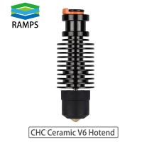 Ramps CHC V6 Hotend แกนความร้อนเซรามิก M6ด้ายเรียบสำหรับ V6 Hotend Ender 3 CR10ขับตรง Bowden DDB EXTRDUER