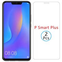 แก้วป้องกันสำหรับ Huawei P Smart Plus Glas Tempered Psmart Samrt อุปกรณ์ป้องกันจอฟิล์ม Smat Smar 2018 Huawey On