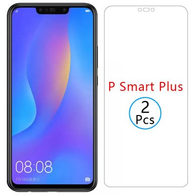 แก้วป้องกันสำหรับ Huawei P Smart Plus Glas Tempered Psmart Samrt อุปกรณ์ป้องกันจอฟิล์ม Smat Smar 2018 Huawey On