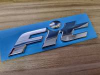 โลโก้ ฟิท ฟฟ้อนเก่า สีเงินล้วน ติด ฮอนด้า ขนาด 12.5 * 3 cm ปี 2003 - 2006 FIT GD Honda car logo emblem for rear trunk