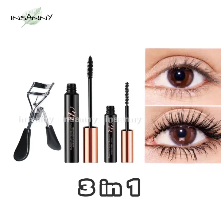 Big Eye Double Tube Mascara 2in1 Mascara Lash Curler Mascara & Charm