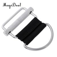 MagiDeal 316 Stainless Steel Standard 2 inch Dive Weight Belt Buckle &amp; D Ring for Underwater Scuba Diving  Floaties