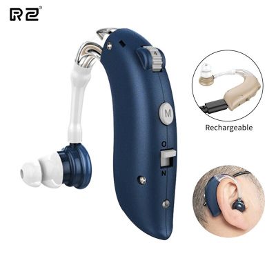 ZZOOI RZ Mini Rechargeable Hearing Aid Digital Hearing Aids Adjustable Tone Sound Amplifier Portable Deaf Elderly digital Hearing Aid