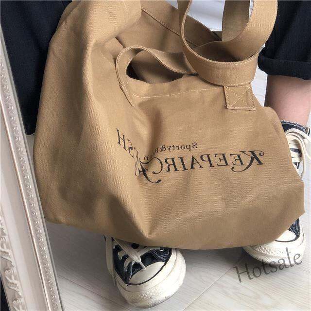 hot-sale-c16-korean-retro-printed-bag-large-capacity-canvas-bag-for-women-hand-bag-shoulder-bag-minimalist-versatile-tote-bag