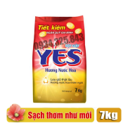 GIAO HỎA TỐC Bột giặt Yes Hương Hoa 7kg - Tiết Kiệm