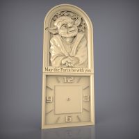 【☸2023 New☸】 shen1817474 Relief โมเดล Stl สำหรับเราเตอร์ Cnc เครื่องพิมพ์3d Artcam Aspire Clock_ 65