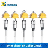 Router Bit Adapter Extension 1/4inch 1/2inch 8mm Shank พร้อม ER Collet Chuck ER16 ER20 สําหรับเครื่องตัดมิลลิ่ง CNC Machine Tool Holder