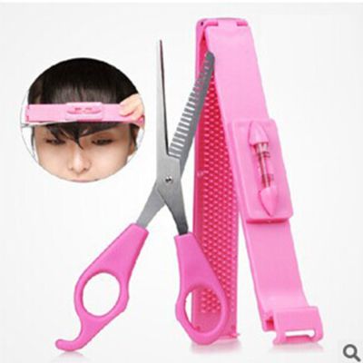 【cw】 3pcs 1 Set New Hair Trimmer Fringe Cut Comb Guide for Bang Level Ruler Accessories