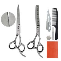 Univinlions 6 inch Hair Scissors Small Teeth Edge Barber Accessories Razor Comb Professional Hairdressing Scissors Hair Clippers